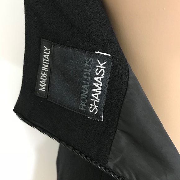 Stunning Vintage Ronaldus Shamask Wool Dress - Picture 6 of 8